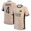 Maglia ufficiale Paris Saint Germain Manuel Ugarte 4 4th Jordan 2023-24 per Uomo